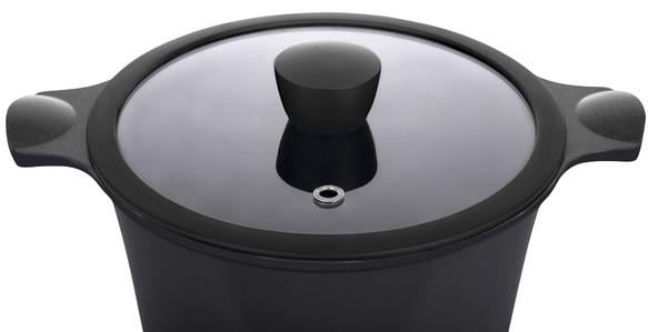 Кастрюля Ringel Zitrone 2,5 л 20 см Black (RG-2108-20 BL) - фото 3