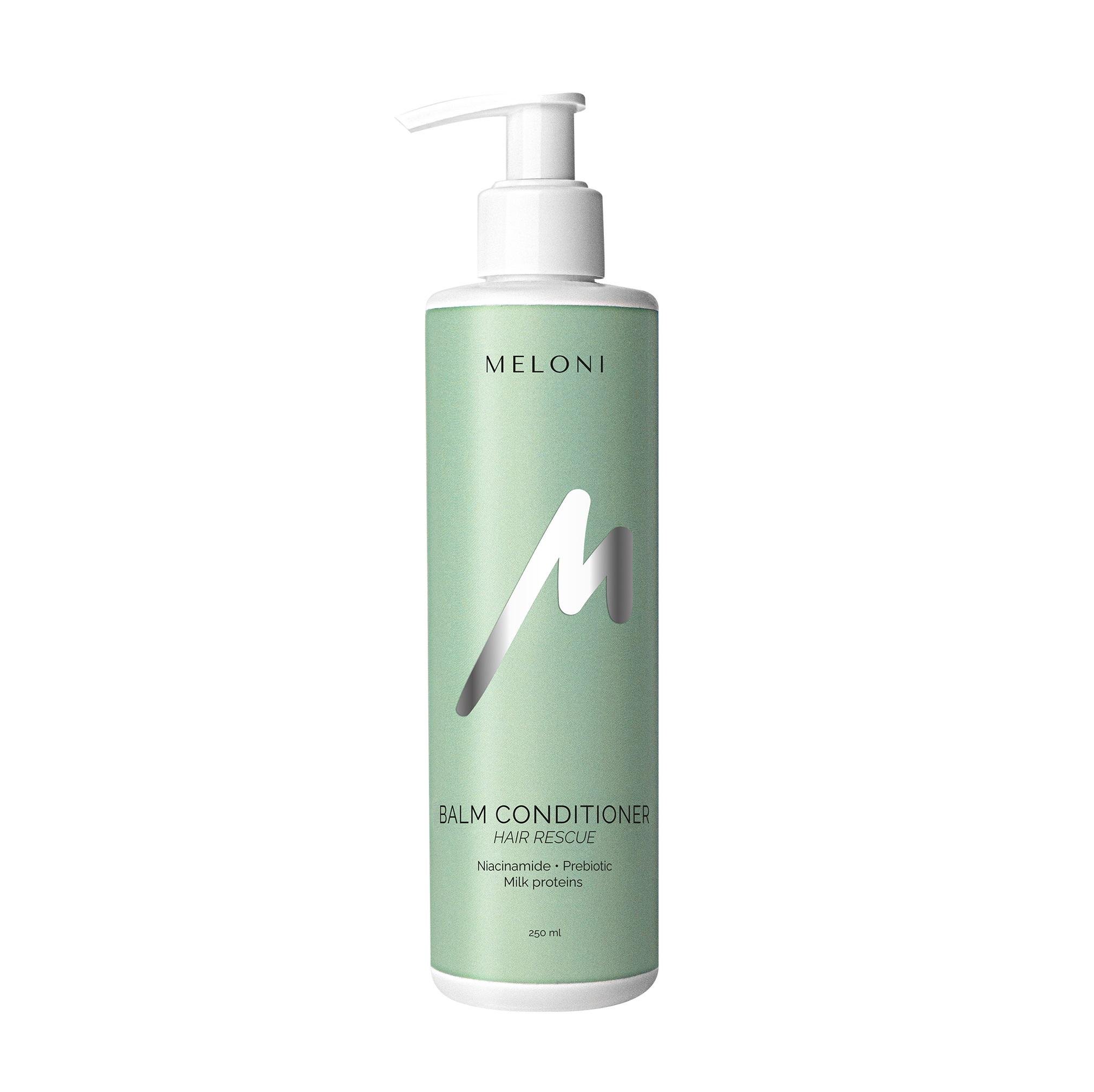 Бальзам-кондиціонер з ніацинамідом та пребіотиком Balm-Conditioner Hair Rescue Meloni 250 мл (MLN004)