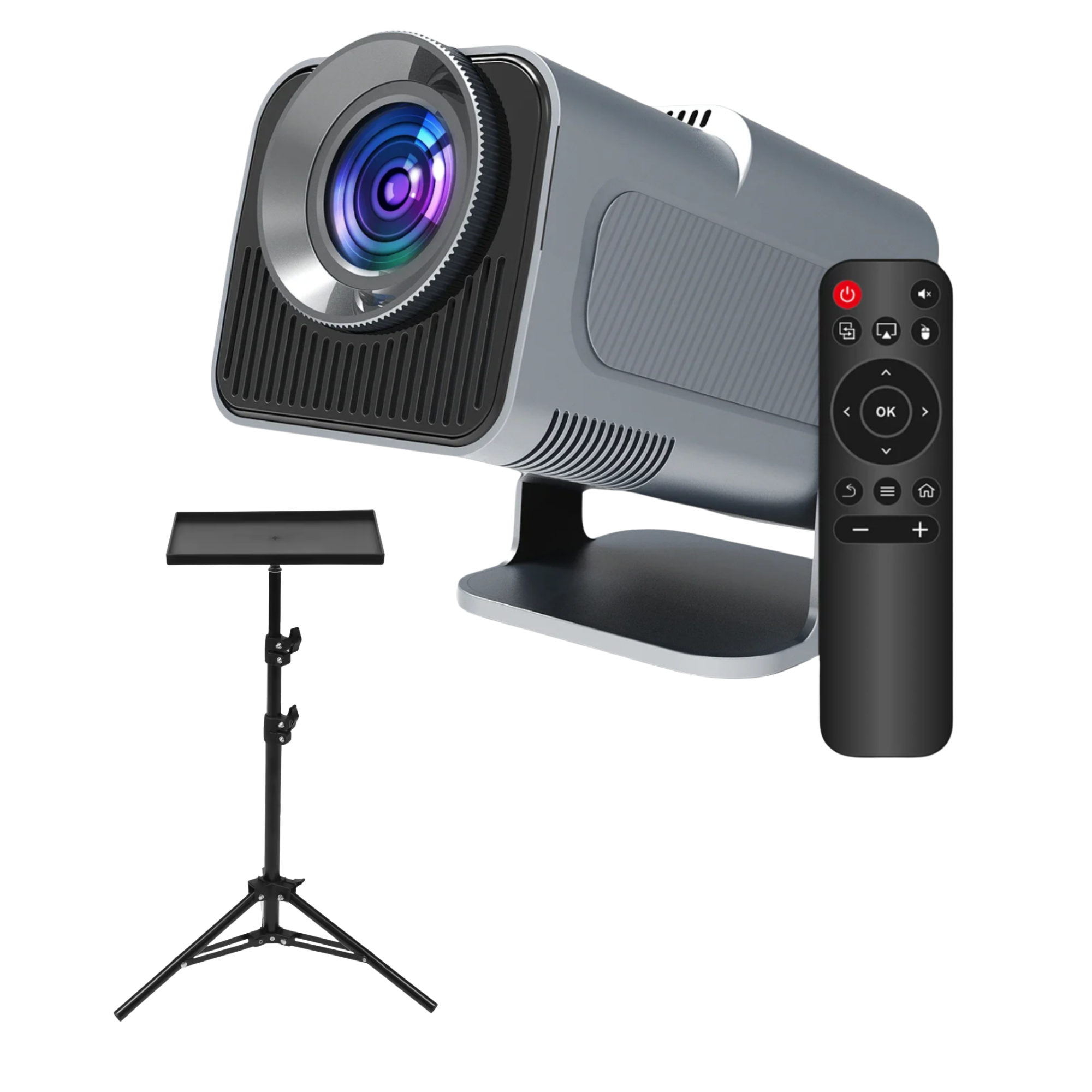 Проектор Magcubic HY320FullHD 1080P Allwinner H713 BT5.0 Android 11 Dual Wi-Fi6 4K штатив 1,1 м Grey (GS-278) Проектор Magcubic HY320FullHD 1080P Allwinner H713 BT5.0 Android 11 Dual Wi-Fi6 4K штатив 1,1 м Grey (GS-278)