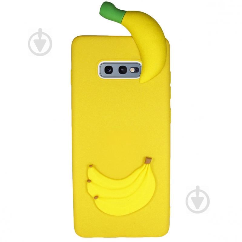 Чохол Cartoon Case 3D для Samsung G970 Galaxy S10e Банани (arbc6130) - фото 1