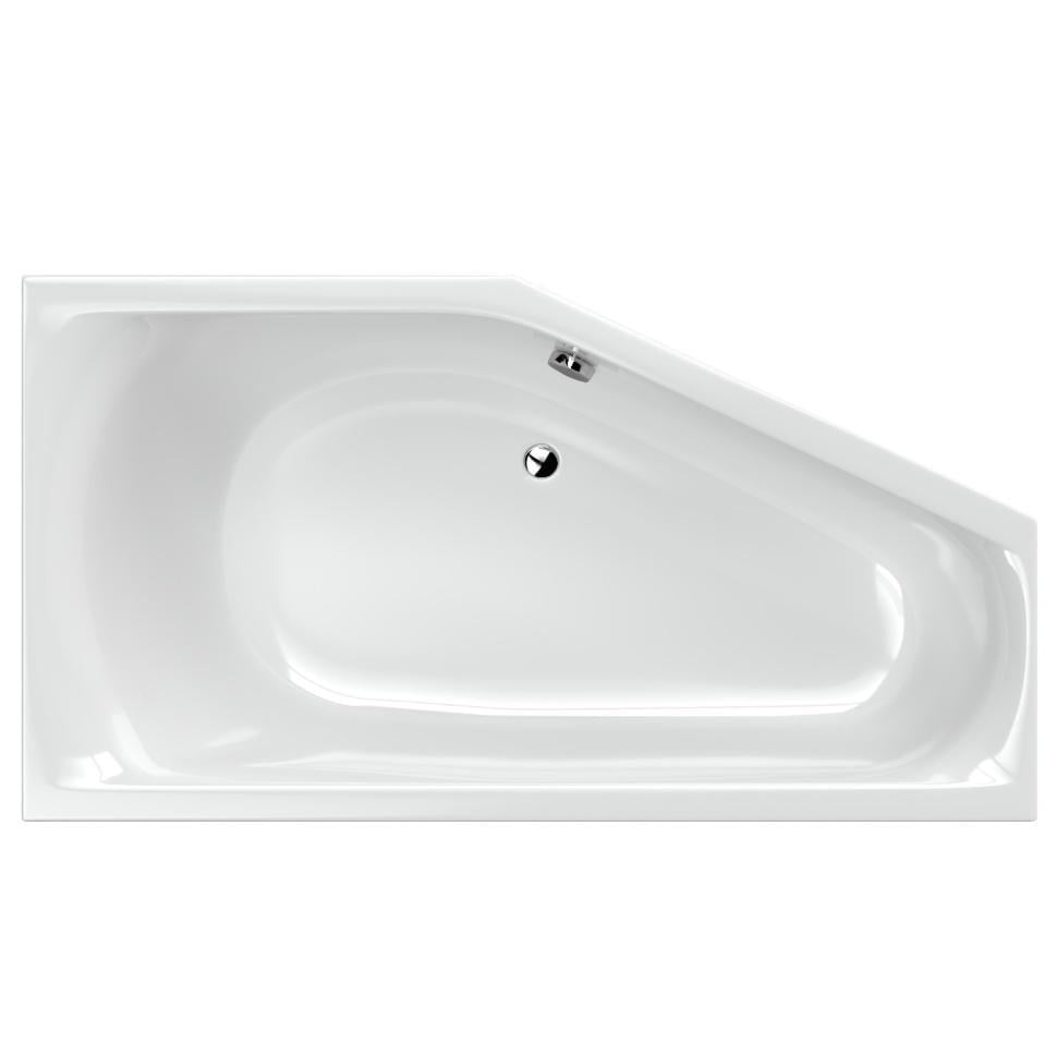 Ванна акриловая Radaway Noelia правая с ножками и сифоном 165x90 см (WA1-49-165x090P)