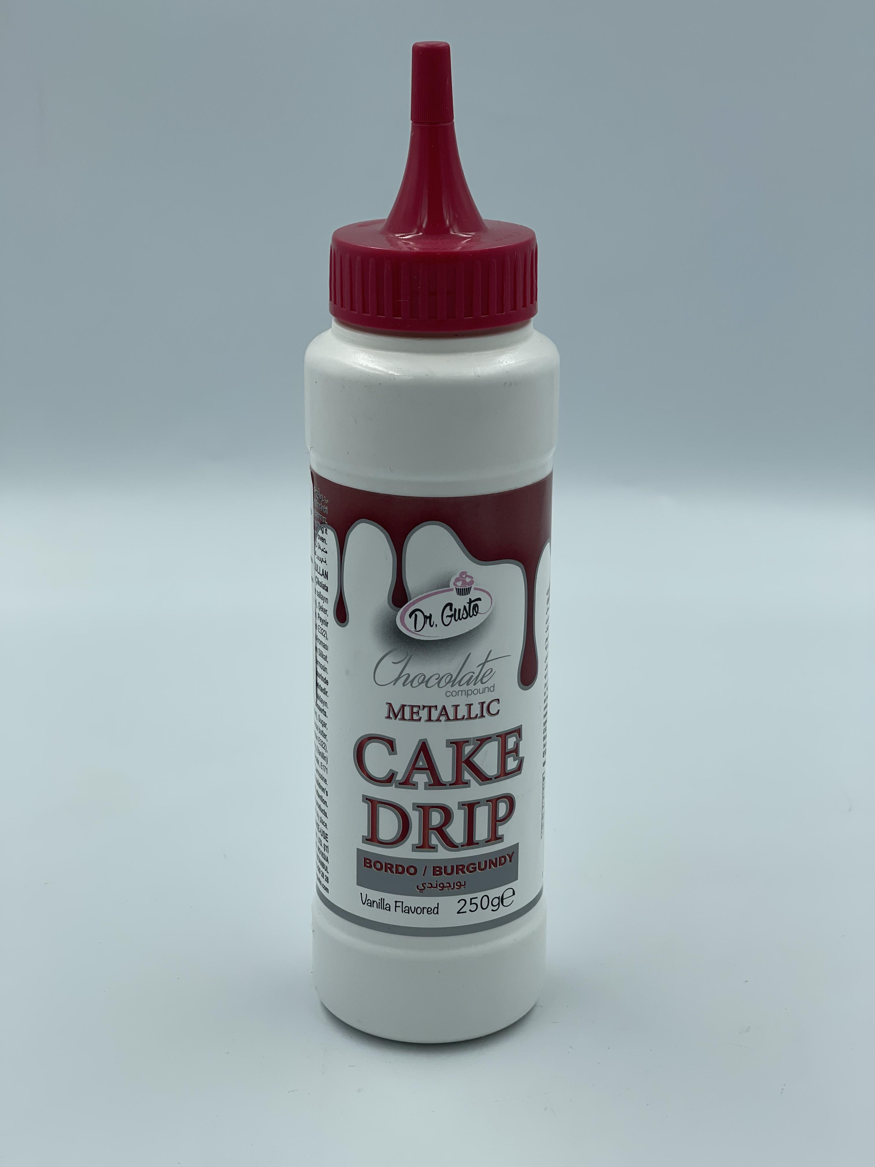 Шоколад обтекающий Cake Drip 250 г Бордовый металлик (21024111)