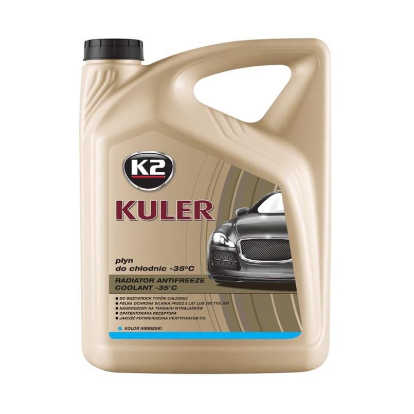 Антифриз K2 Kuler Long Life -35°C G11 блакитний 5л