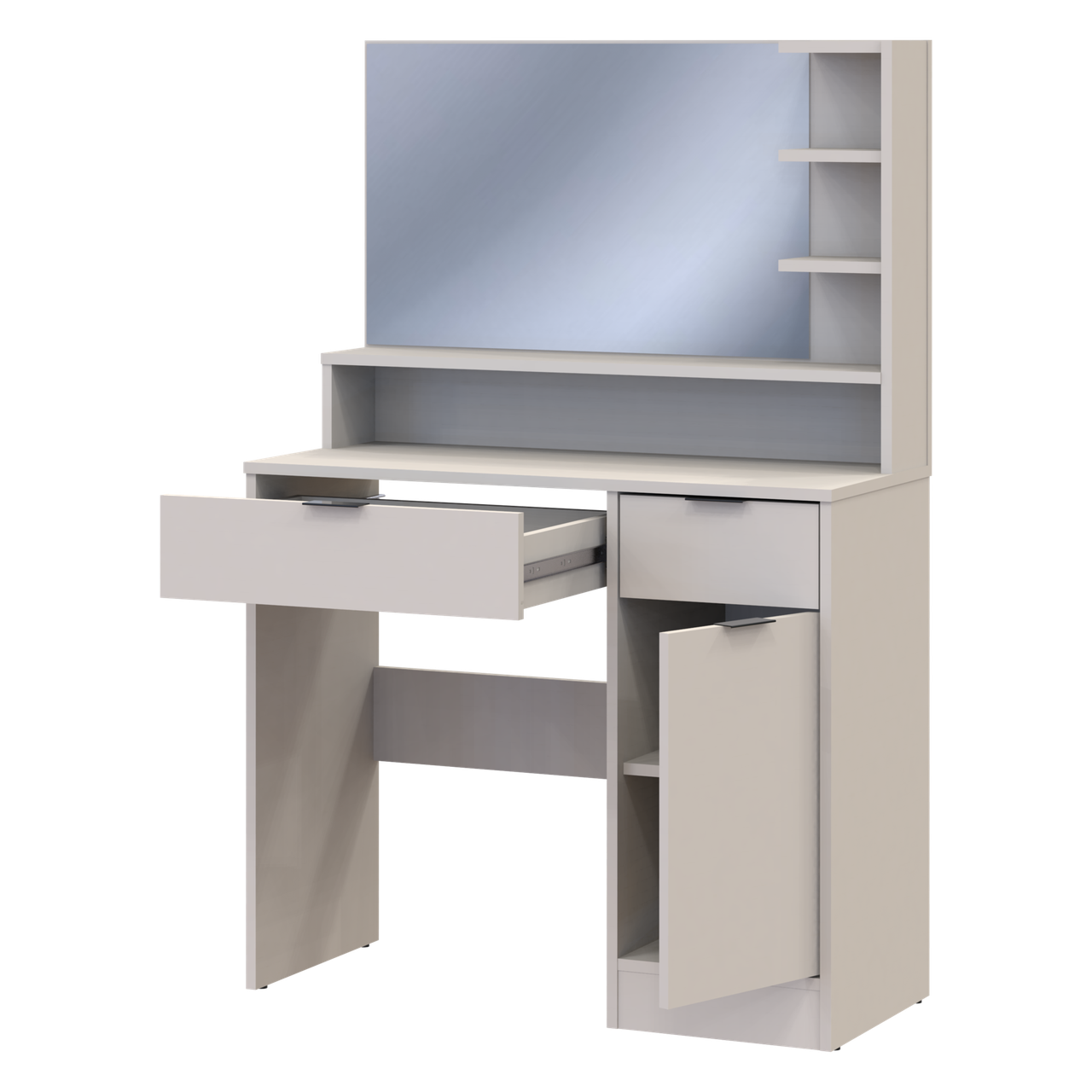 Туалетний столик Doros Естель ДСП 90х38х135 см Кашемір (41516050) - фото 1 Туалетний столик Doros Естель ДСП 90х38х135 см Кашемір (41516050) - фото 1