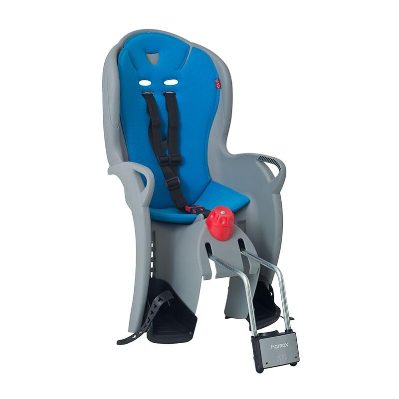 Велокрісло дитяче Hamax Sleepy на раму Сірий/Блакитний (HAM551524)