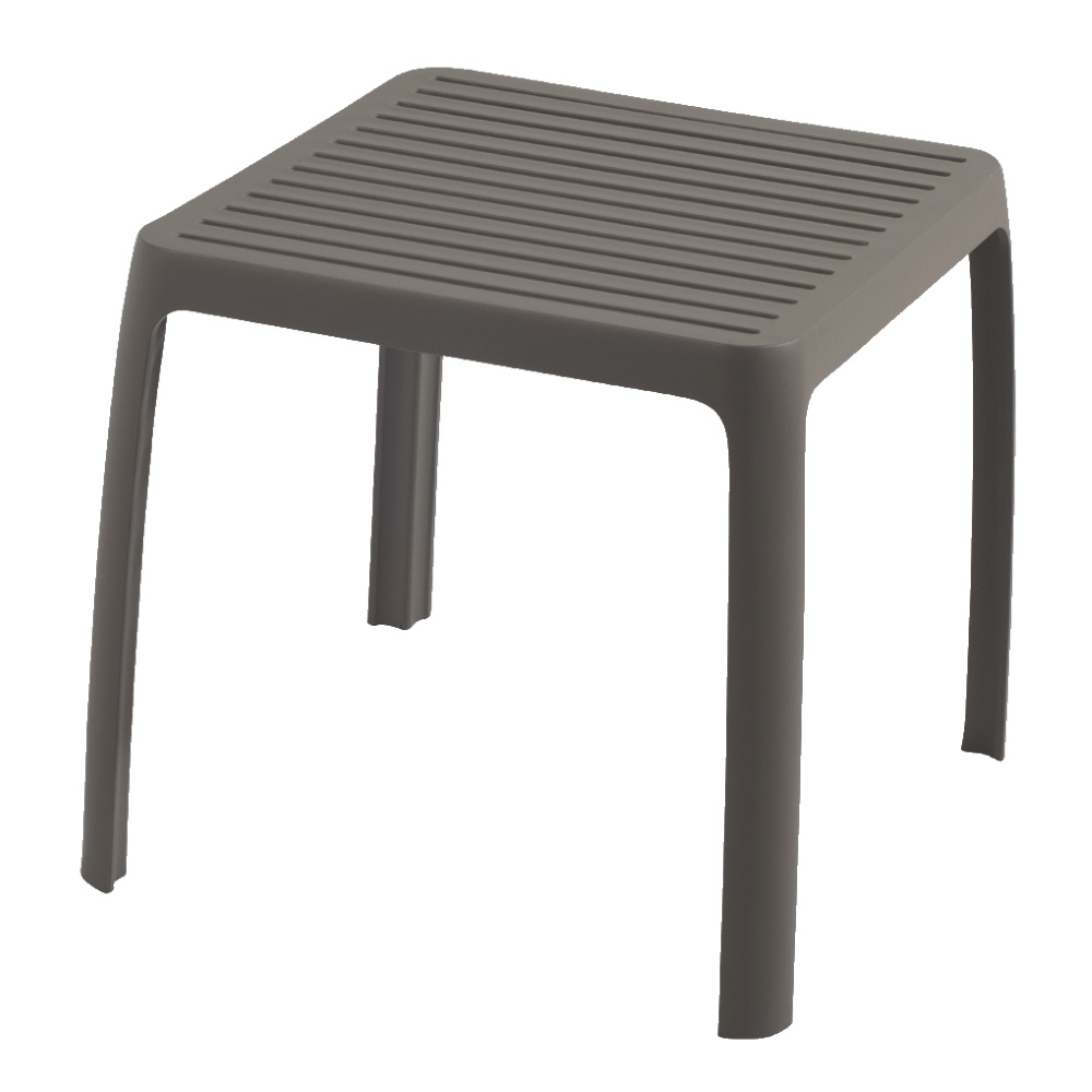 Столик для шезлонга Papatya Wave Серо-коричневый