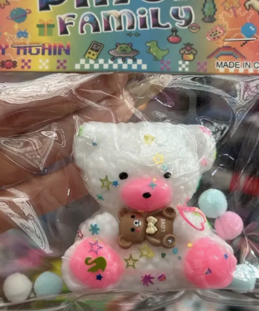 Игрушка-антистресс Сквиши Таба Мишка 7 см Белый (22753) Игрушка-антистресс Сквиши Таба Мишка 7 см Белый (22753)