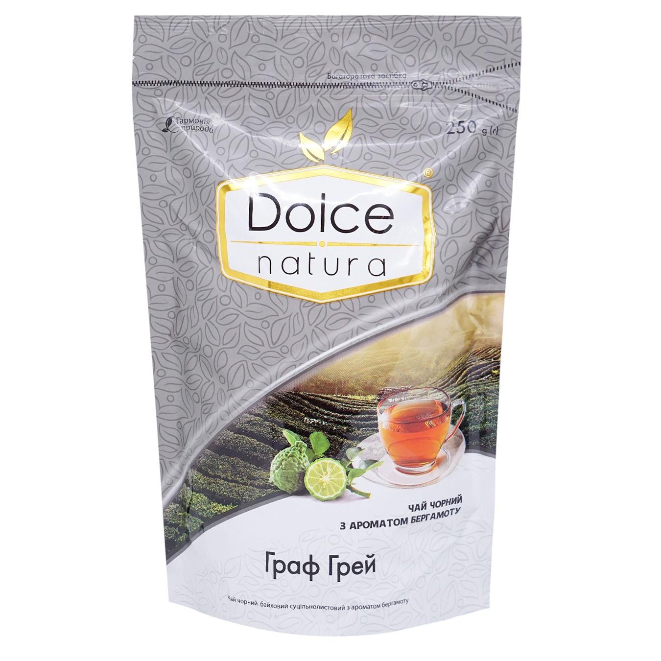 Чай черный с бергамотом Dolce Natura Граф Грей 250 г (4820093482523)