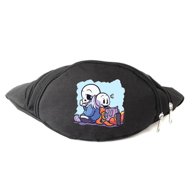 Поясная сумка-бананка Cappuchino toys Undertale 006 Черный (1352373001) Поясная сумка-бананка Cappuchino toys Undertale 006 Черный (1352373001)