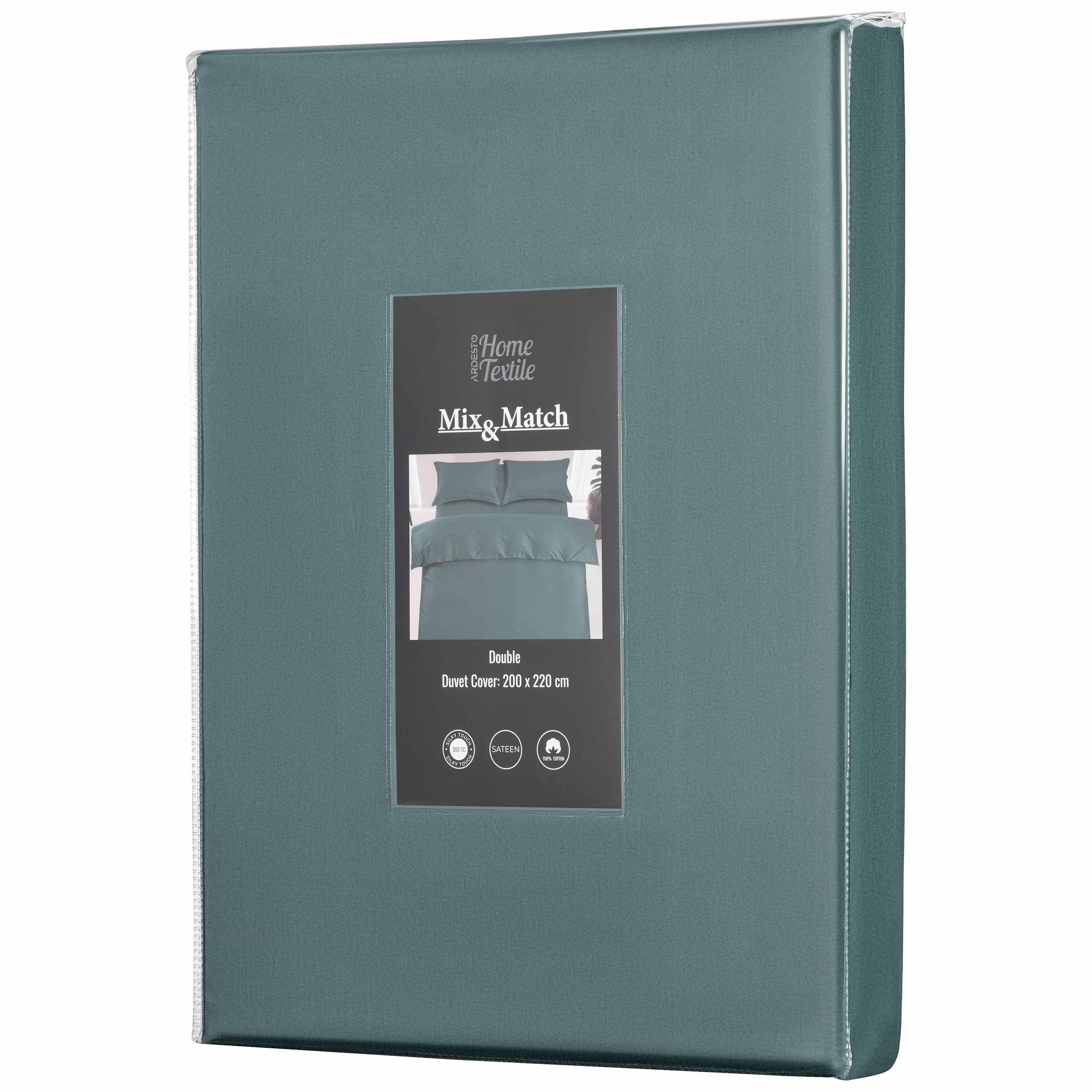 Підковдра Ardesto Mix&Match Premium 200х220 см Зелений (ART2022DVE) - фото 4 Підковдра Ardesto Mix&Match Premium 200х220 см Зелений (ART2022DVE) - фото 4