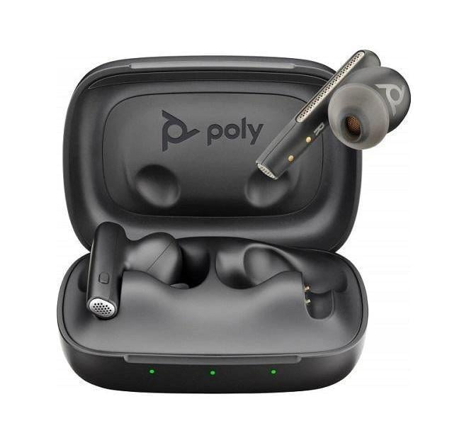 Наушники беспроводные с микрофоном Poly TWS Voyager Free 60 Earbuds/BT700A/BCHC (2147814286)