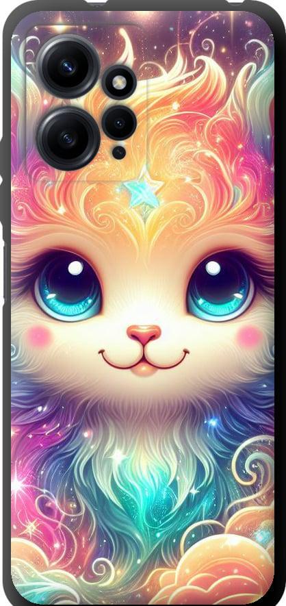 Чехол на Xiaomi Redmi Note 12 4G Сказочный котенок (5813b-3021-42517) Чехол на Xiaomi Redmi Note 12 4G Сказочный котенок (5813b-3021-42517)