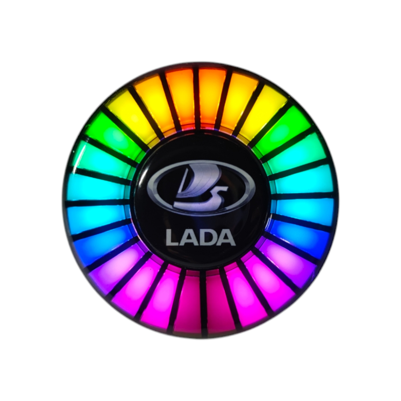 Ароматизатор для авто с эквалайзером Lada со светодиодной подсветкой (2001439619)