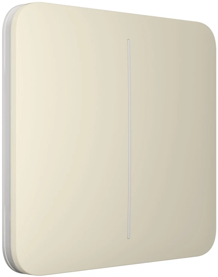 Вимикач Ajax LightSwitch 2-клавішний Ivory (2890076043)