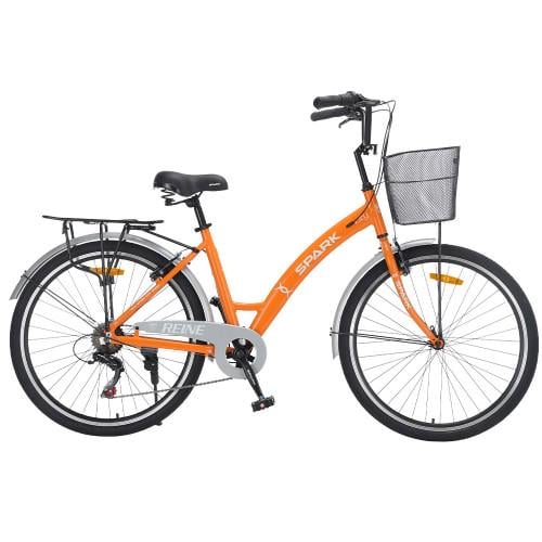 Велосипед Spark CITY REINE колеса 26" алюминиевая рама 17" Оранжевый (000246927)