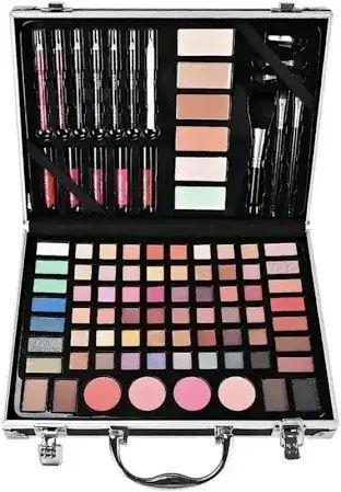 Набор косметики для макияжа в кейсе missyoung GM20250 Makeup Set тени для век/карандаши/кисти 30,5x21,5x7 см Black (opt-104964)