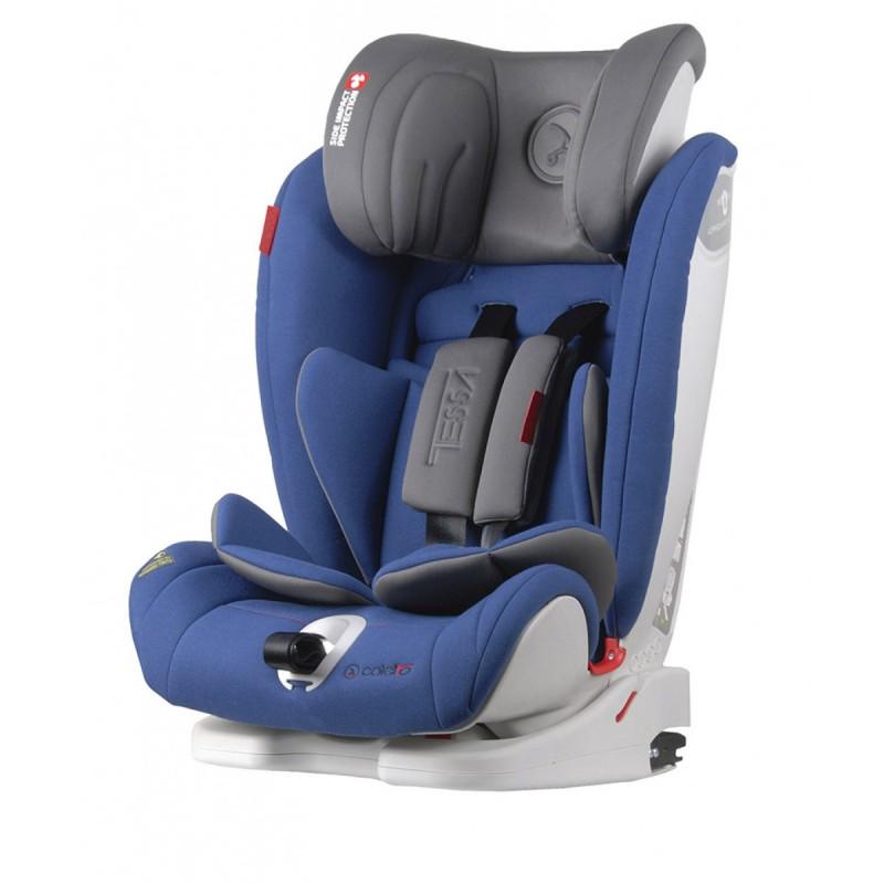 Автокресло Coletto Tessa 1-2-3 группа 9-36 кг с системой Isofix и SPS Синий (Tessa) - фото 2