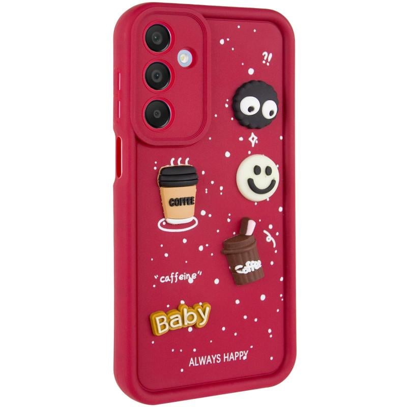 Противоударный чехол TPU Toys Case для Samsung Galaxy A15 4G/5G Red / Always Happy
