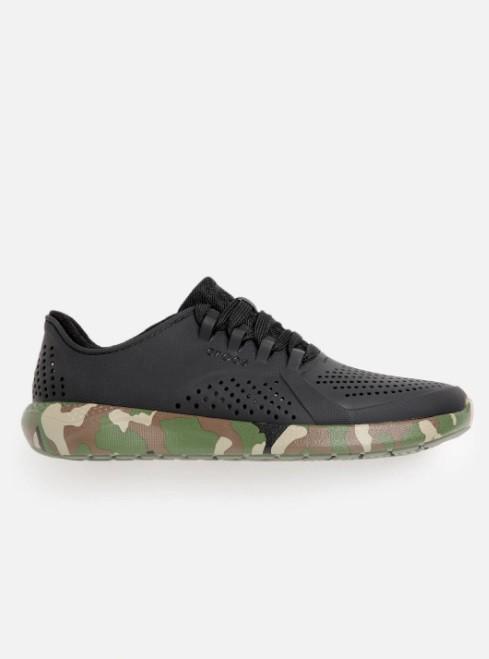 Кросівки чоловічі Crocs LiteRide Printed Camo Pacer р. 39-40 Чорний (5238) - фото 5
