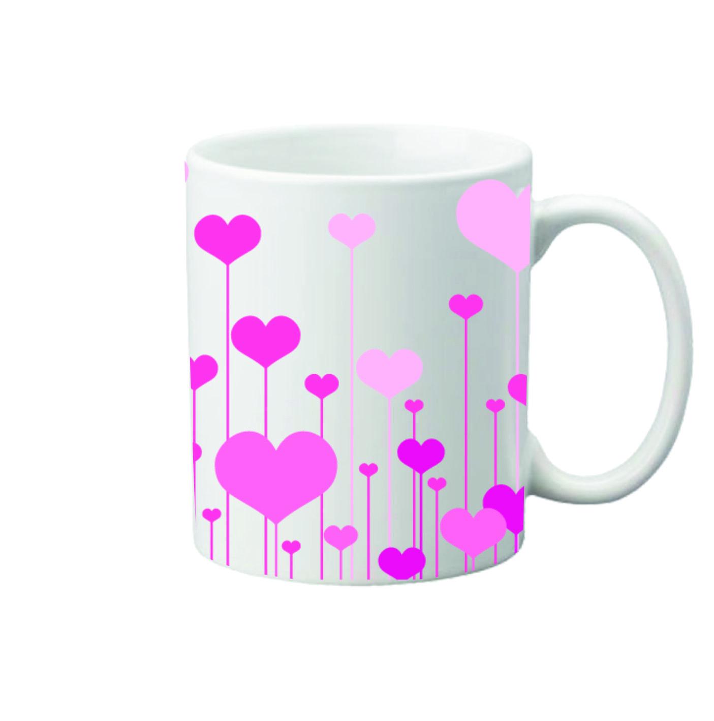 Чашка с принтом День Валентина 330 мл (23642383)