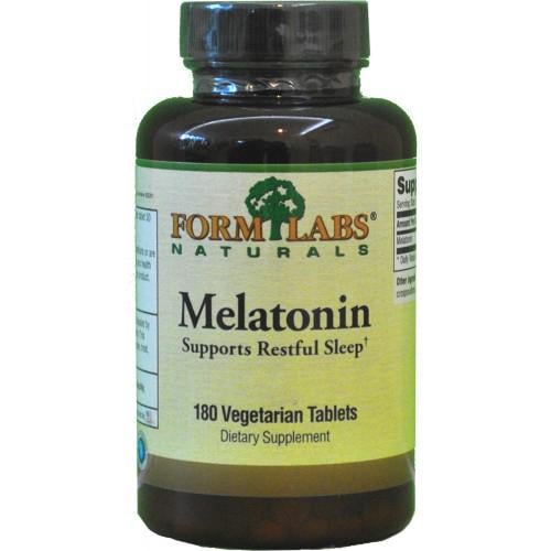 Натуральная добавка Form Labs Naturals Melatonin 3 мг 180 капс. (870)