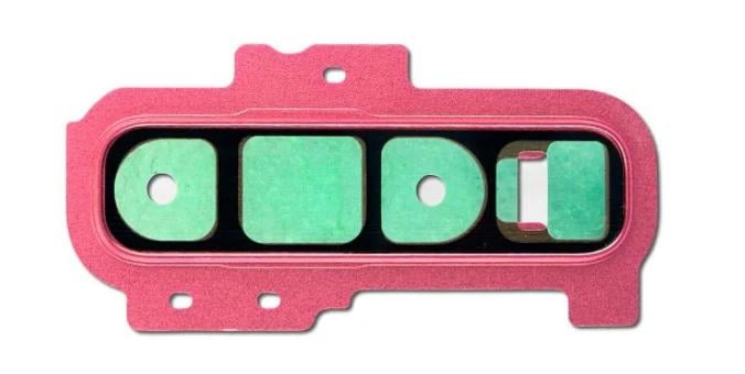 Стекло на камеру для телефона Samsung G975 Galaxy S10 Plus 2019 with frame FlaMingo Pink (10289110)