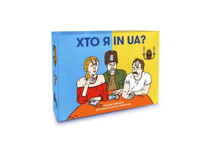 Настольная игра КТО Я IN UA? (2073) Настольная игра КТО Я IN UA? (2073)