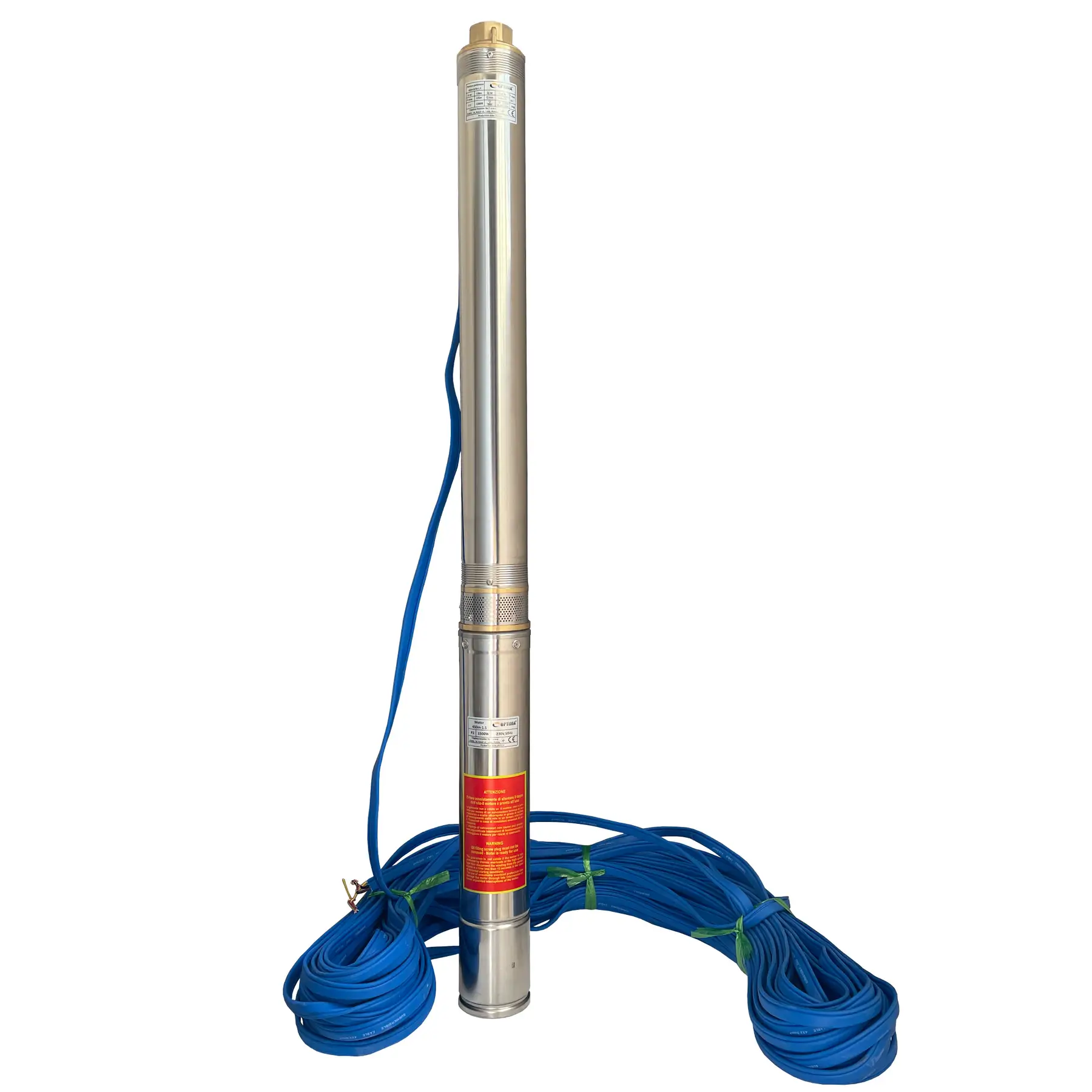 Насос свердловинний Optima 4SDm3/20 1,5 кВт 145 м з підвищеною стійкістю до піску з пультом та кабелем 75 м (GSR-000023191)