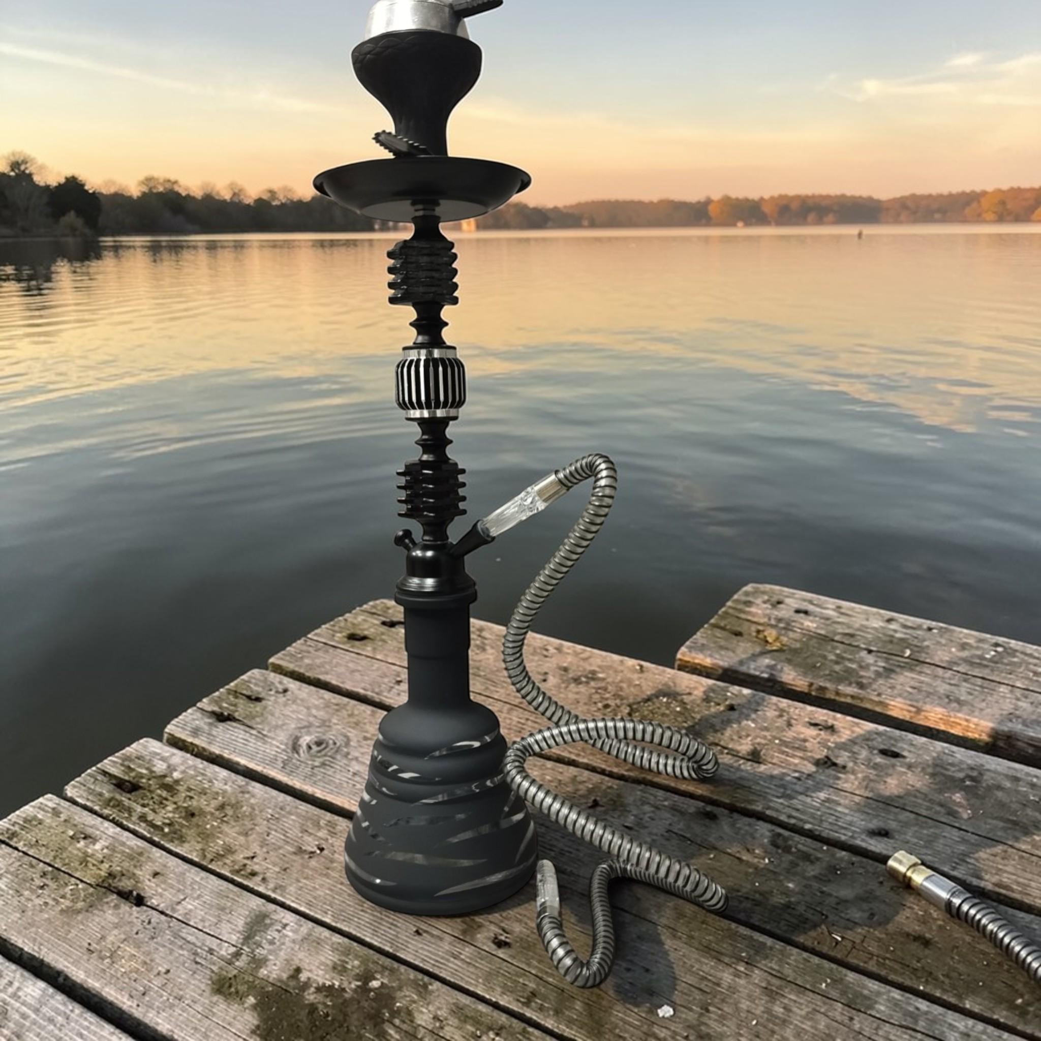 Кальян Hookah Musa Alto Black Plus 62 см на 1 человека (12864P)