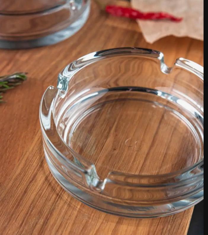 Попільничка для сигарет скляна з прорізами 10 5x3 5 см - фото 6 Попільничка для сигарет скляна з прорізами 10 5x3 5 см - фото 6