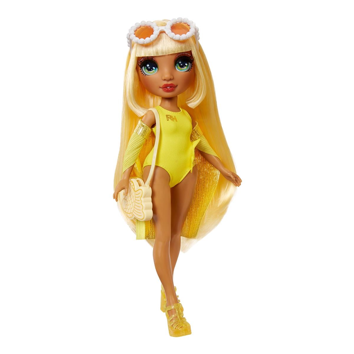Кукла Rainbow High серии Swim&Style Санни с аксессуарами Желтый (AA12346278)