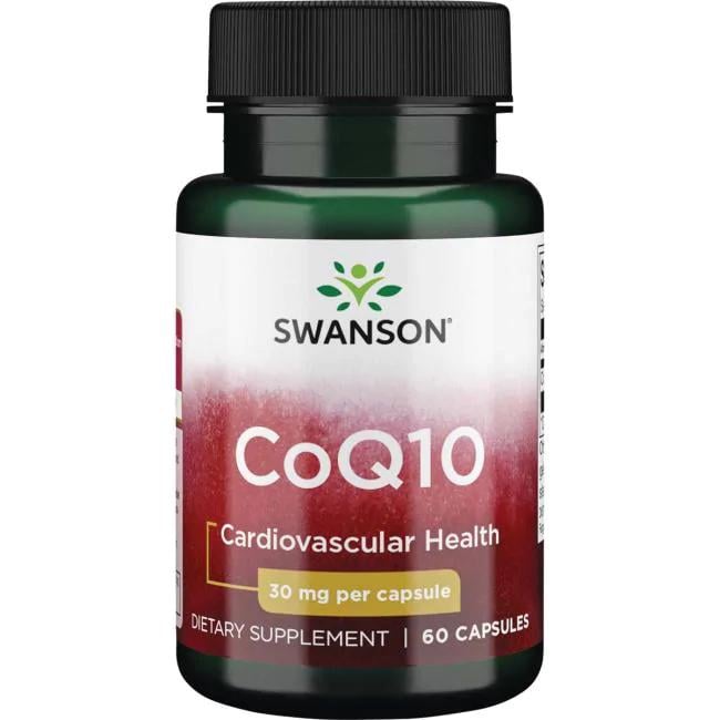 Натуральная добавка Swanson CoQ10 30 мг 60 капс. (7239)