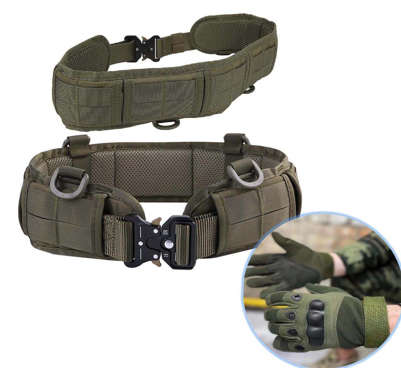 Комплект 2в1 ремень РПС 140 см и перчатки закрытые XL Оливковый (id_113858) - фото 11