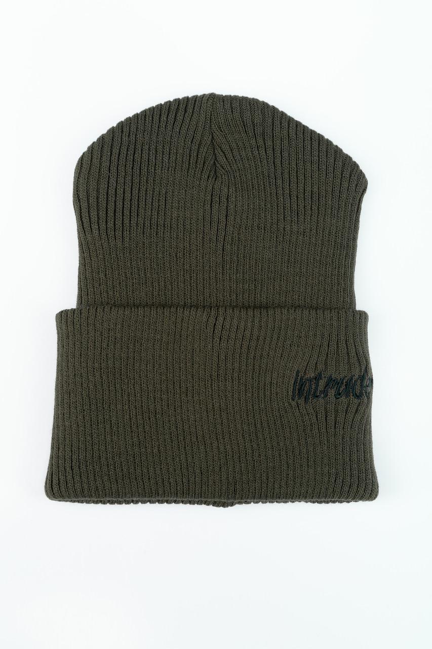 Шапка Intruder зимова small logo Хакі (1314837170)