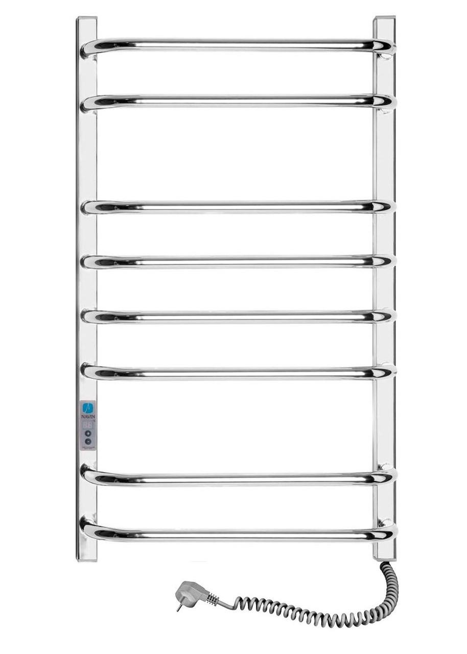 Полотенцесушитель электрический NAVIN Симфония Квадро 480x800 мм регулятор с таймером справа