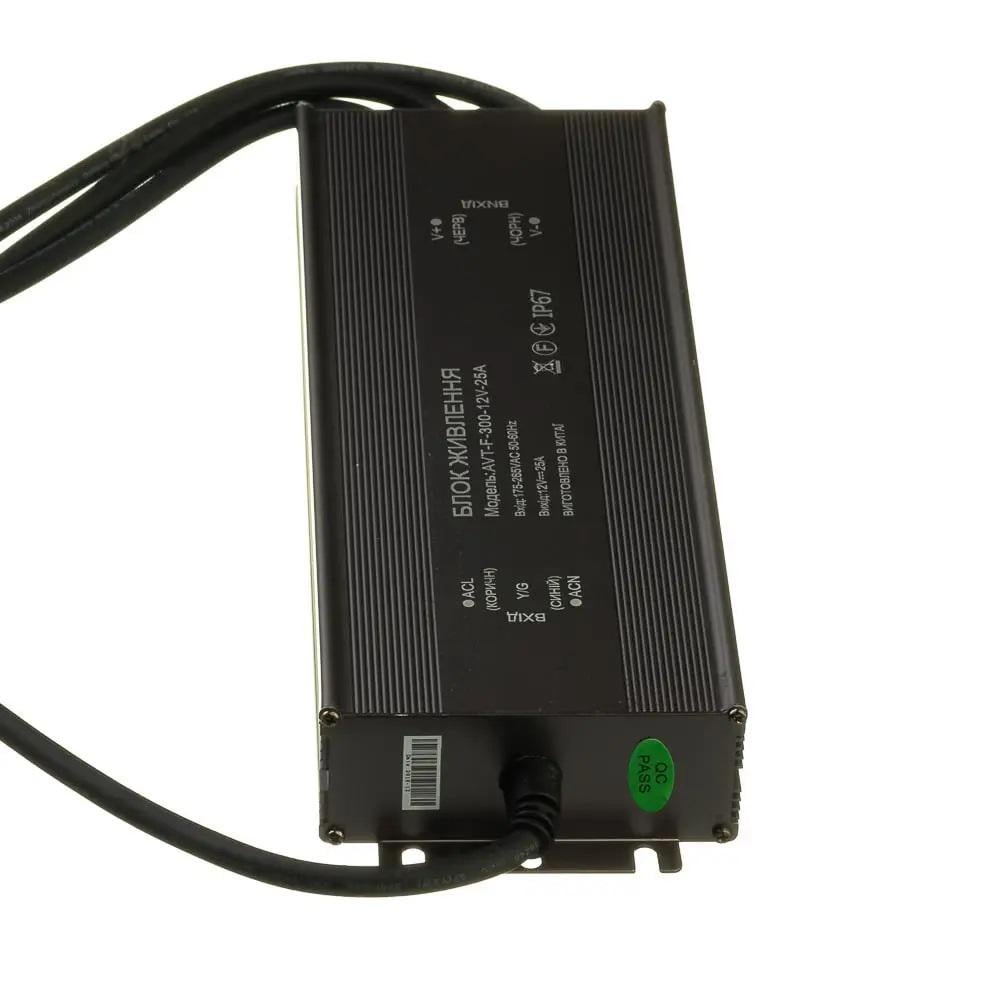 Блок питания AVT AC180-265V 12V 300W 25A герметичный IP67 (11229) - фото 3