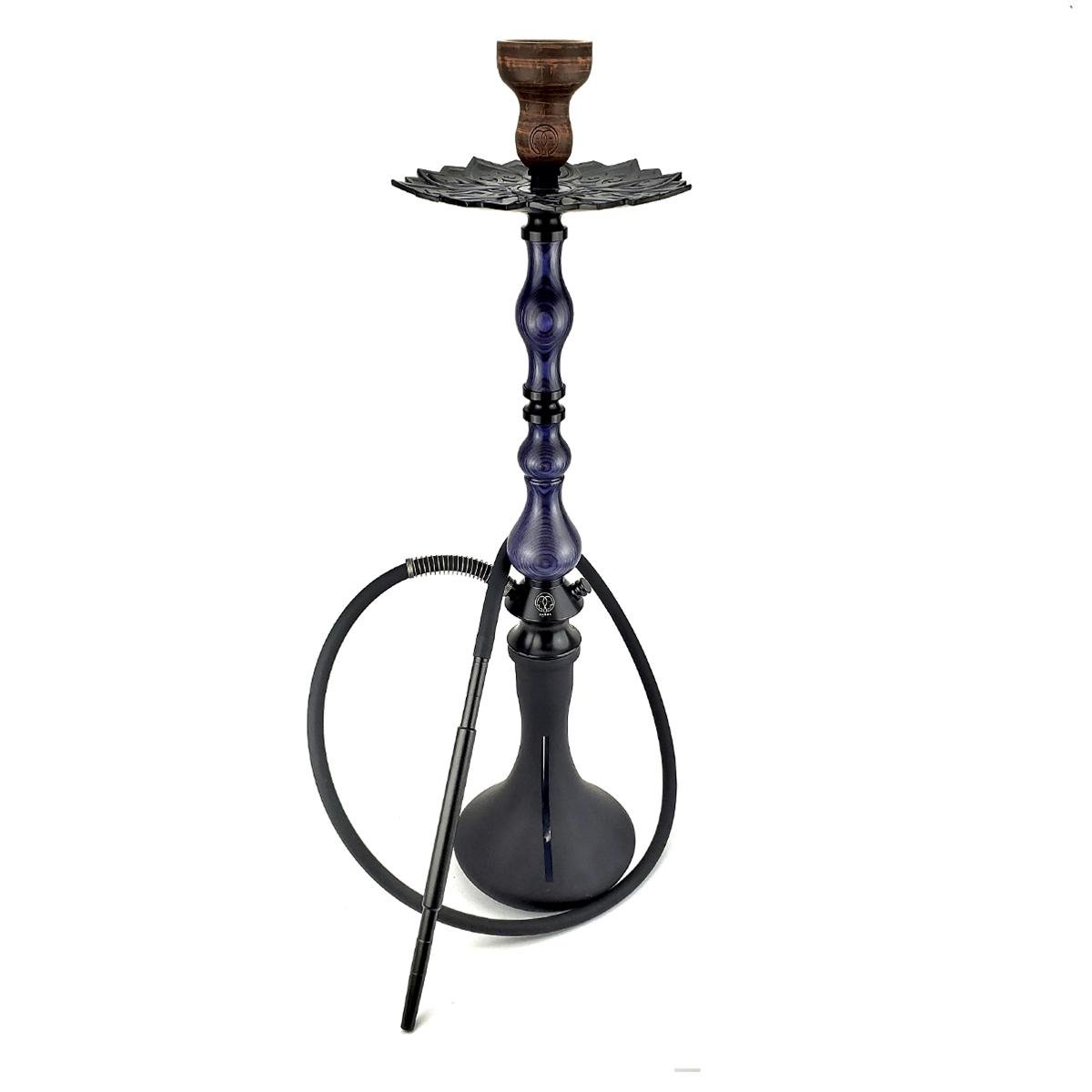 Кальян Karma Hookah 0.0 Blue с колбой Craft Black Matt (034-263) - фото 1