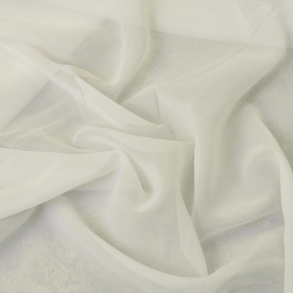 Ткань шифон Мульти Молочный (16297)