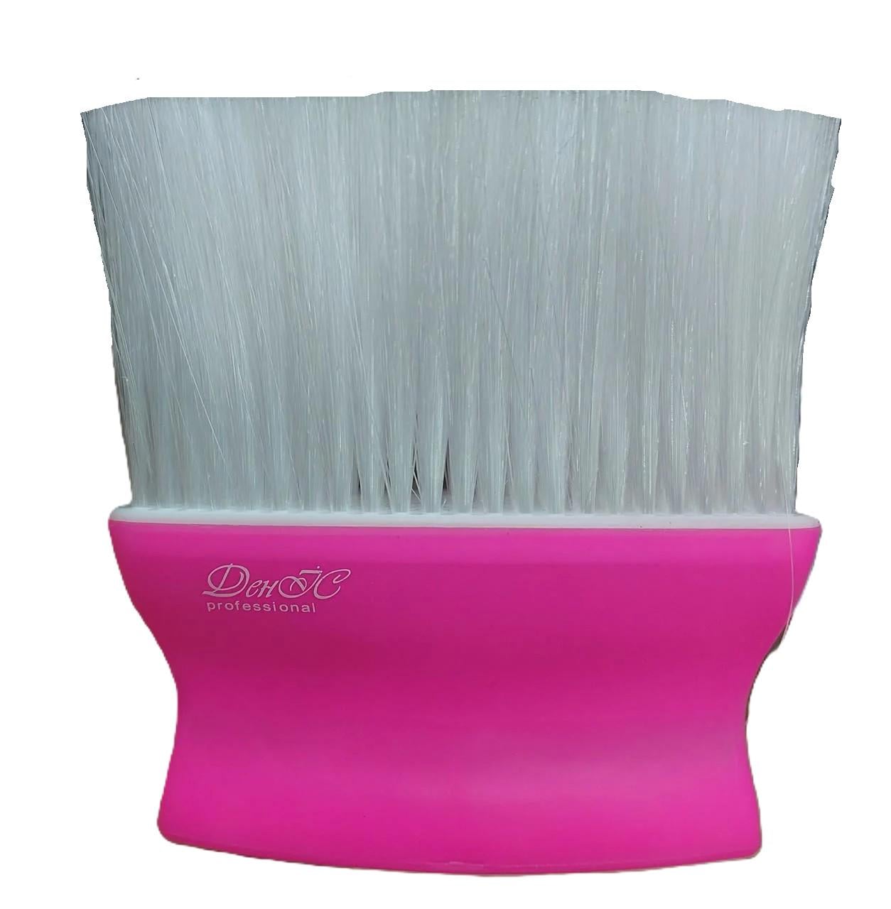Парикмахерская ДенІС professional большая плоская белая щетина Розовый (1874044397)