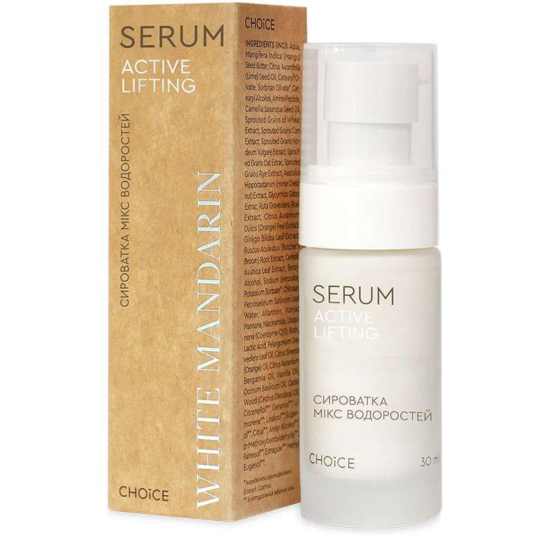 Сыворотка White Mandarin Active Lifting Микс водорослей 30 мл (1338463204) Сыворотка White Mandarin Active Lifting Микс водорослей 30 мл (1338463204)