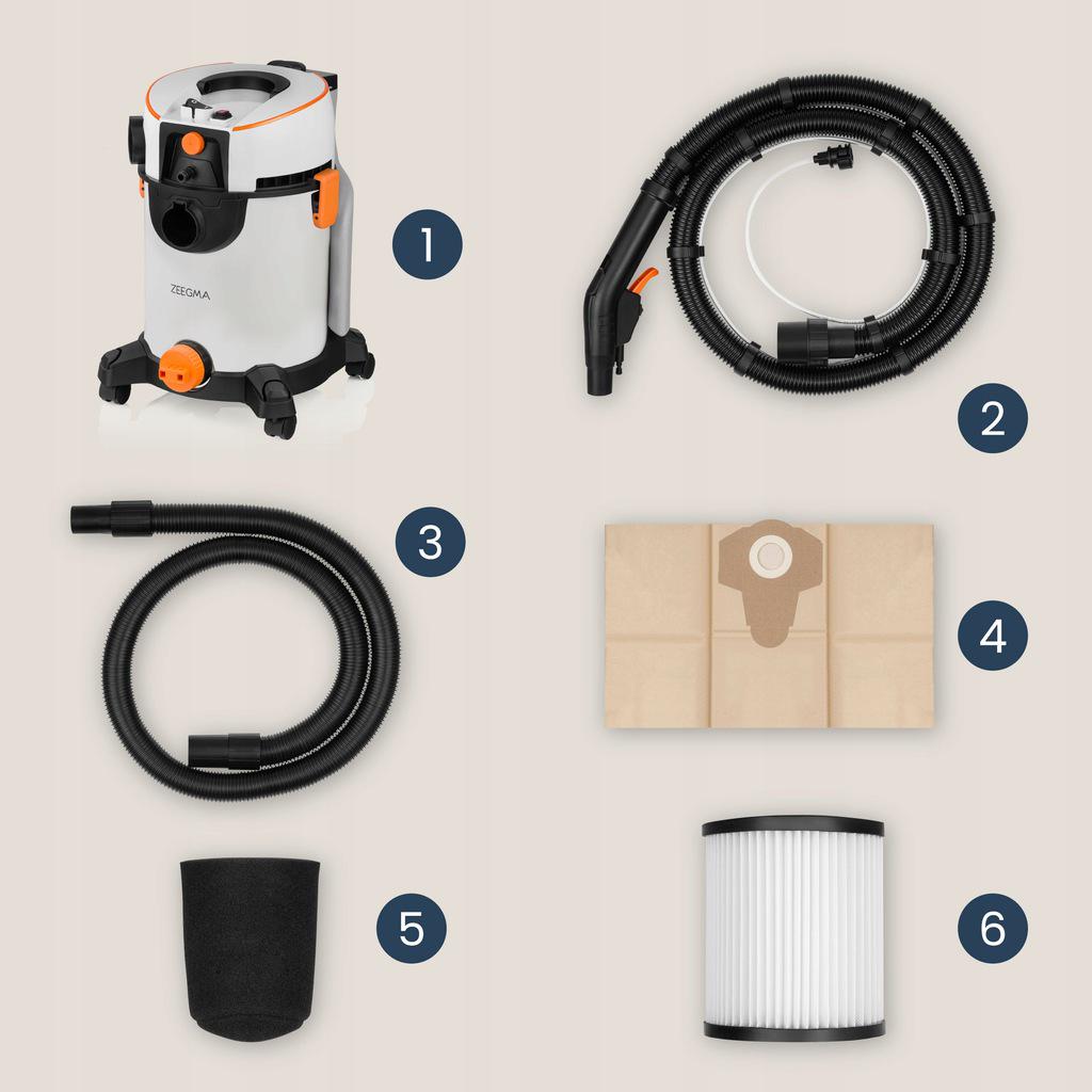 Моющий пылесос Zeegma Zonder Wash Grey (67387) - фото 11 Моющий пылесос Zeegma Zonder Wash Grey (67387) - фото 11