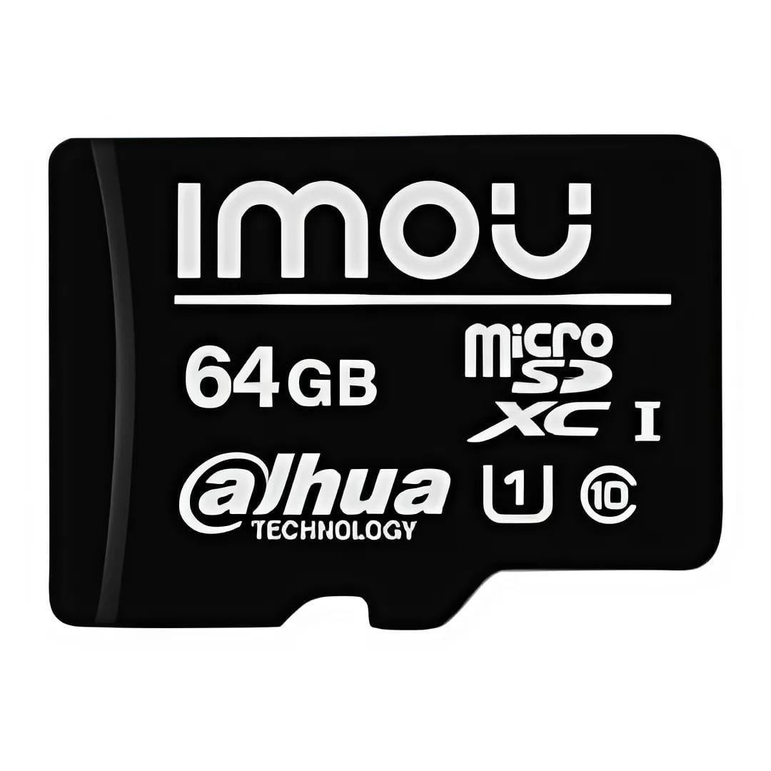 Карта памяти Imou ST2-64-S1 MicroSD 64 Гб Class 10 для видеонаблюдения и фото (99-00003462)