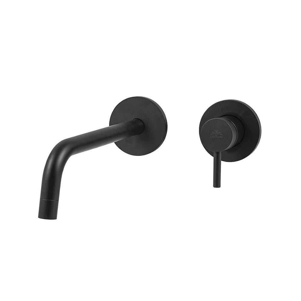 Смеситель для умывальника скрытого монтажа Paffoni Light Черный матовый (LIG006NO70)