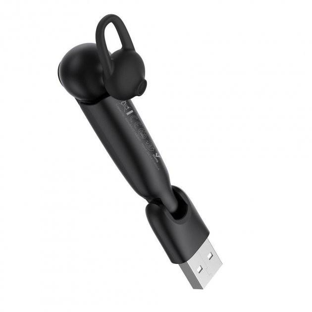 Гарнітура бездротова Baseus Bluetooth Encok Wirelless Earphones A05  USB док-станція чорний (NGA05-01) - фото 4