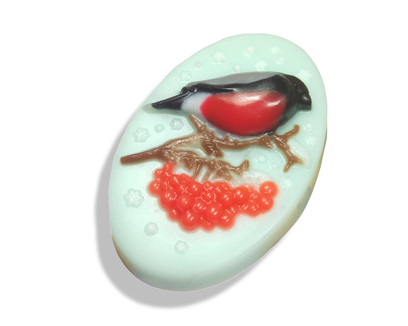 Мыло сувенирное ароматизированное Снегирь