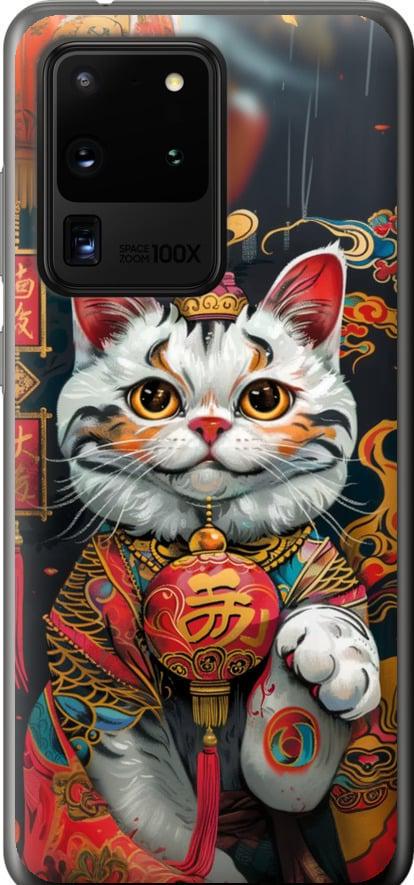 Чехол на Samsung Galaxy S20 Ultra China Cat v2 (6135u-1831-42517)