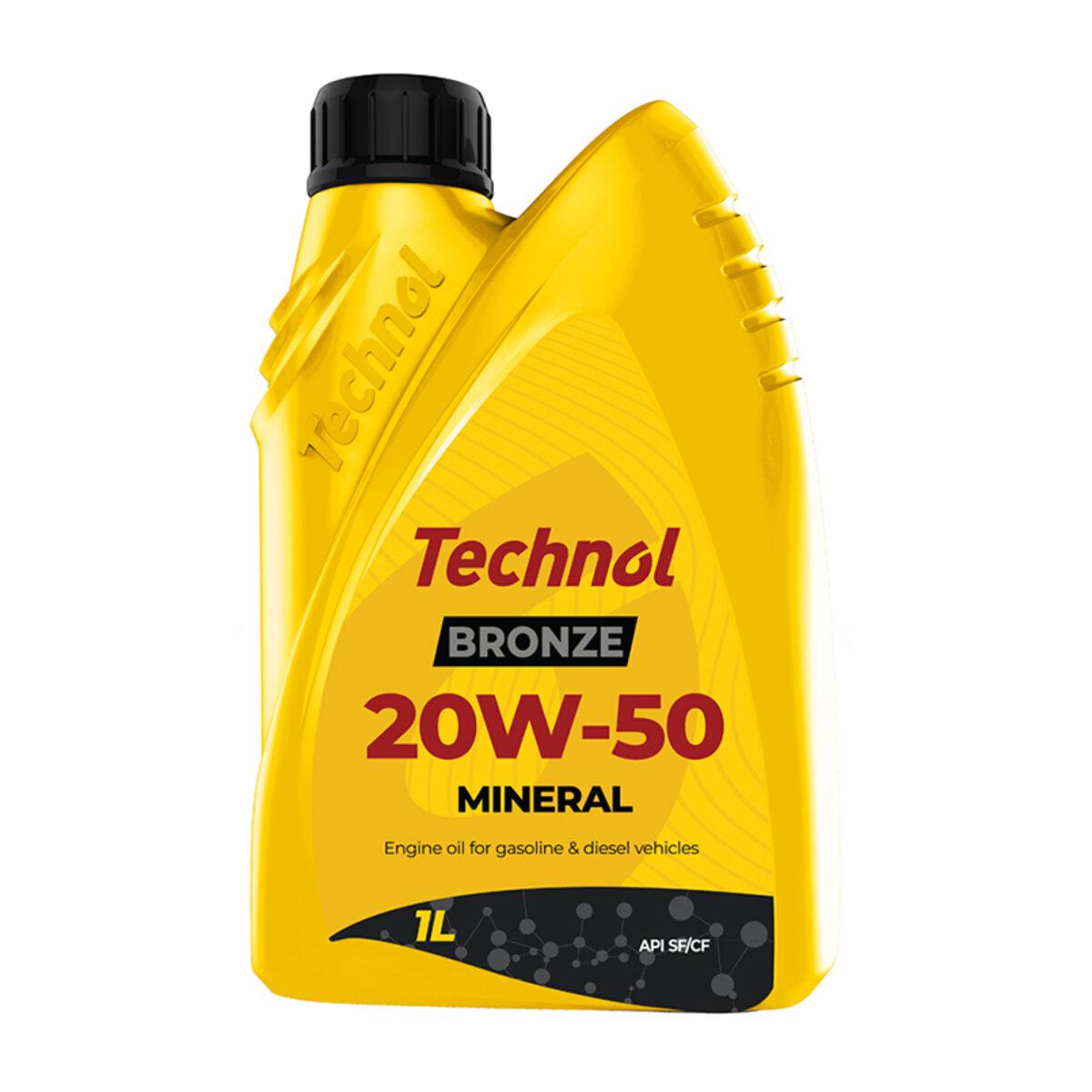 Масло моторное Technol Bronze 20W-50 1 л