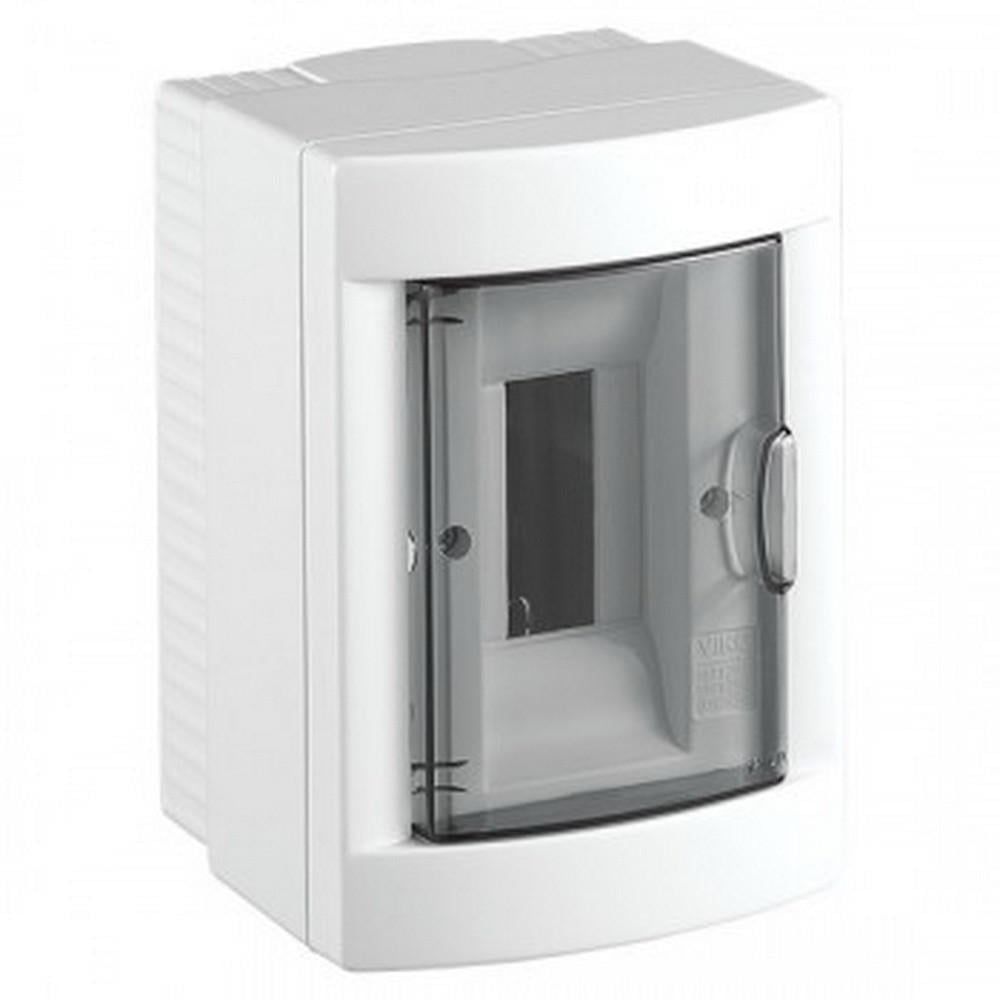 Распределительный щит Viko 2 модуля накладной бокс под автоматы