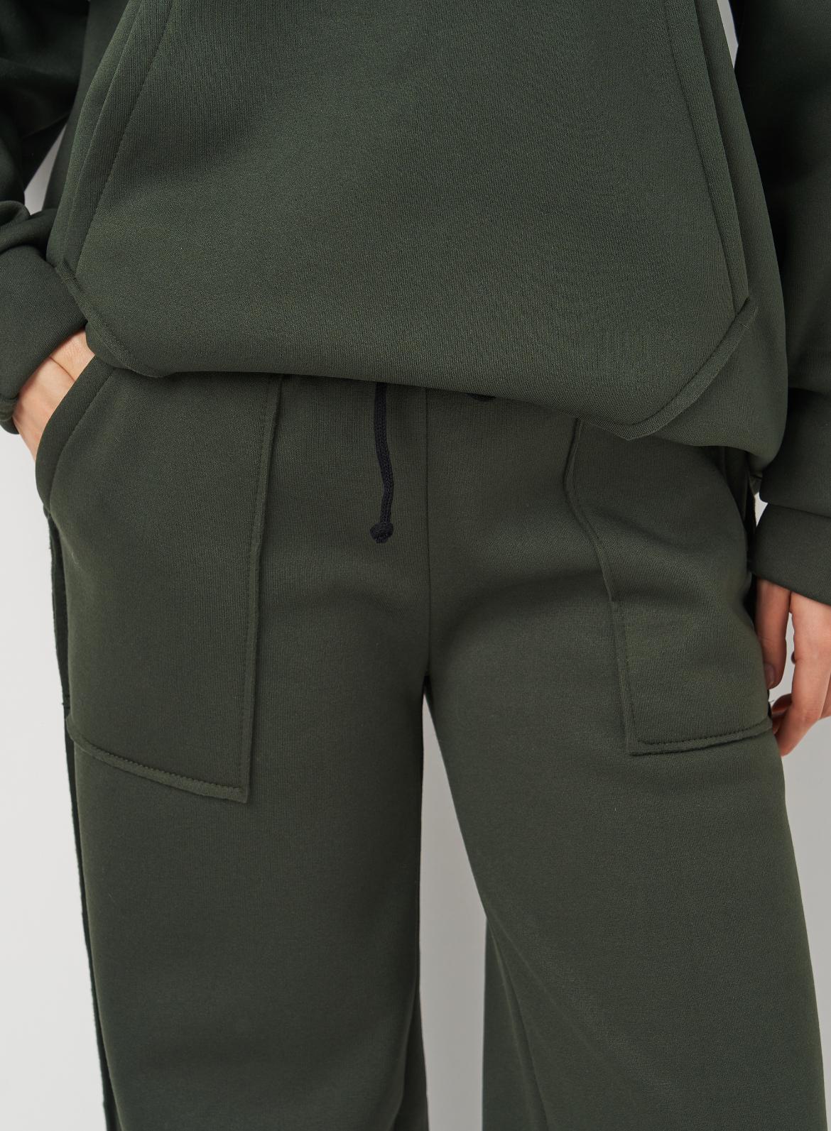 Спортивный костюм утепленный Вилена женский р. 58 Хаки (2288073096) - фото 6