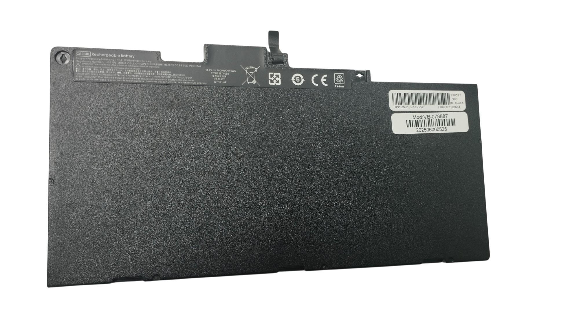 Аккумулятор для ноутбука HP TA03XL EliteBook 755 G4 11,4V 4000 mAh (078887)